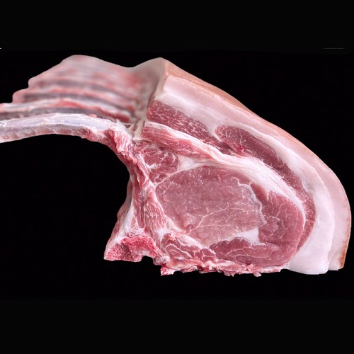 Tomahawk-Schweine-Steak edel und wunderbar marmoriert 600G