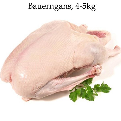 Bio Geflügel : Bauerngans, 4-5kg