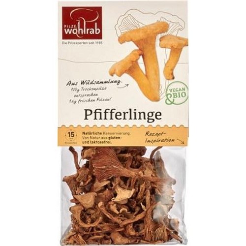 Obst & Gemüse : Pfifferlinge getrocknet 20g