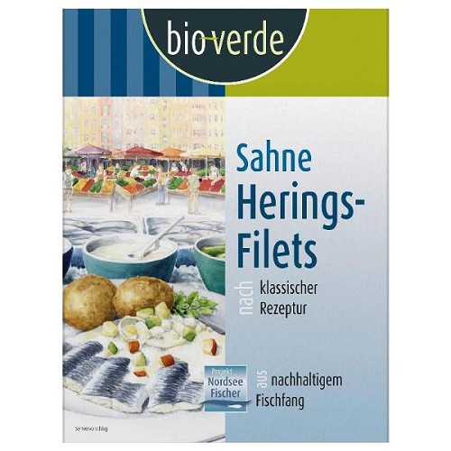 Sahne-Heringsfilets Becher 350g