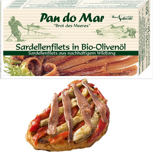 Sardellenfilets in Olivenöl 50g