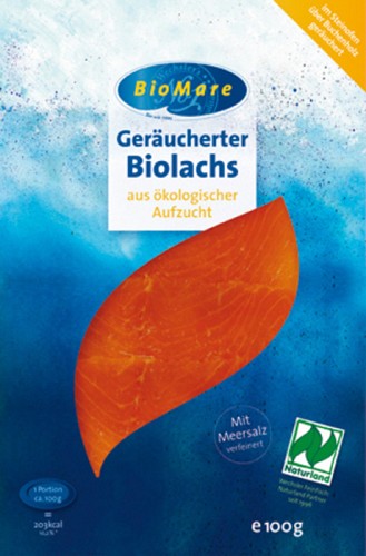 Irischer Räucherlachs BioMare 100g