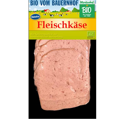 Bio Fleischkäse-Aufschnitt 80g