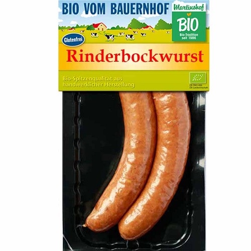 Bio Rinderbockwurst 2x70g