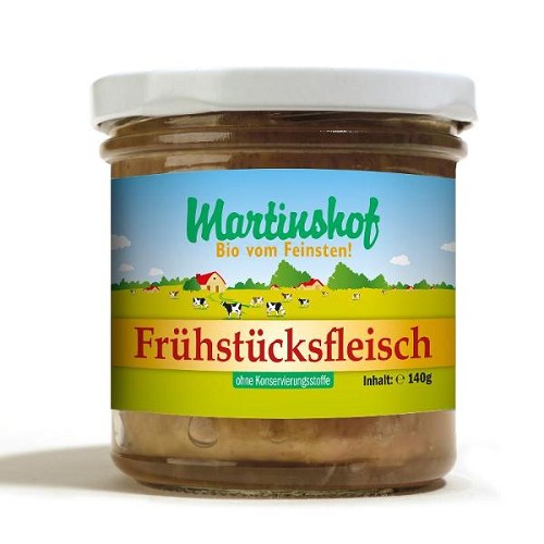 Bio Frühstücksfleisch im Glas 