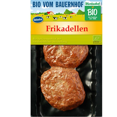 Bio Frikadellen, glutenfrei 2x110g