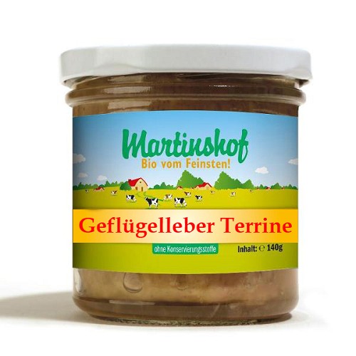 Bio Geflügelleber-Terrine