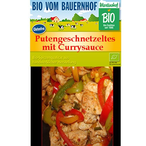 Fleisch und Aufschnitt für Wiederverkäufer : Bio Geflügel-Pfanne mit Gemüse 300g