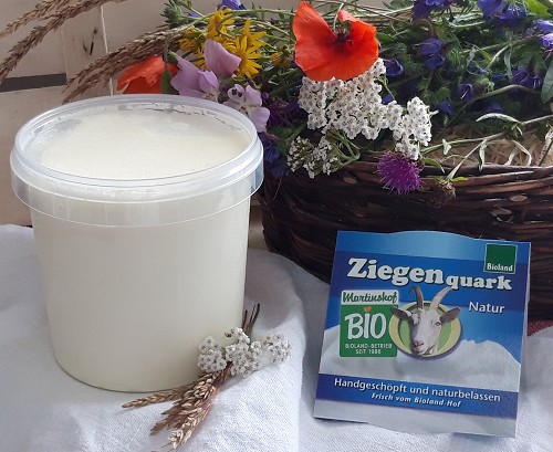 Bioland Ziegenquark natur 750g