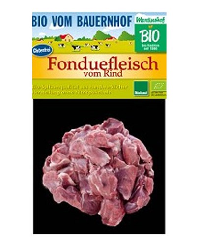 Fondue-Fleisch vom Rind - Bio