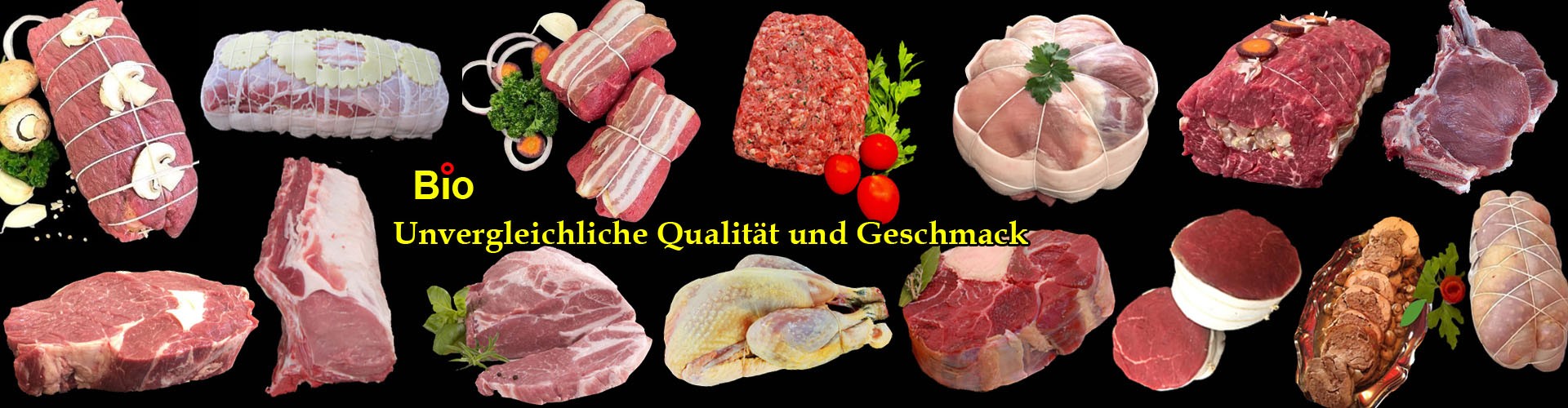 Bio vom Bauernhof : Fleisch, Aufschnitt, Lebensmittel und Bio-Produkte